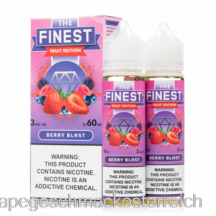 Berry Blast – Die Feinste Fruchtedition – 120 Ml 0 Mg Vape-Geschmack